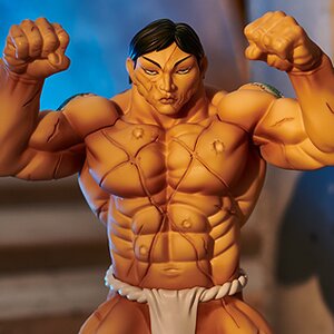 Baki the Grappler Chara Fine Graph Print Series - Baki Hanma