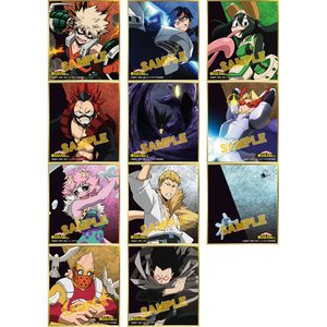 Shikishi My Hero Academia Plus Ultra – Art Officiel Bandai, Neuf