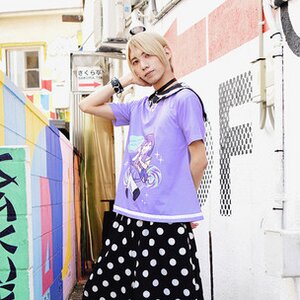 ACDC RAG Menhera-chan Short Sleeve Sailor T-Shirt