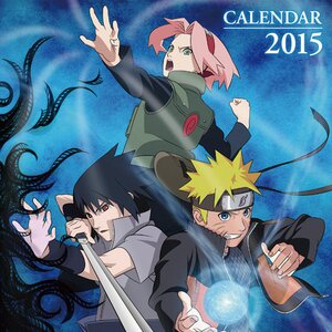 Naruto Shippuden Anime 2024 Square Calendar in 2023