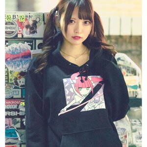 Menhera Anime Succubus Long Sleeve Crewneck Sweater