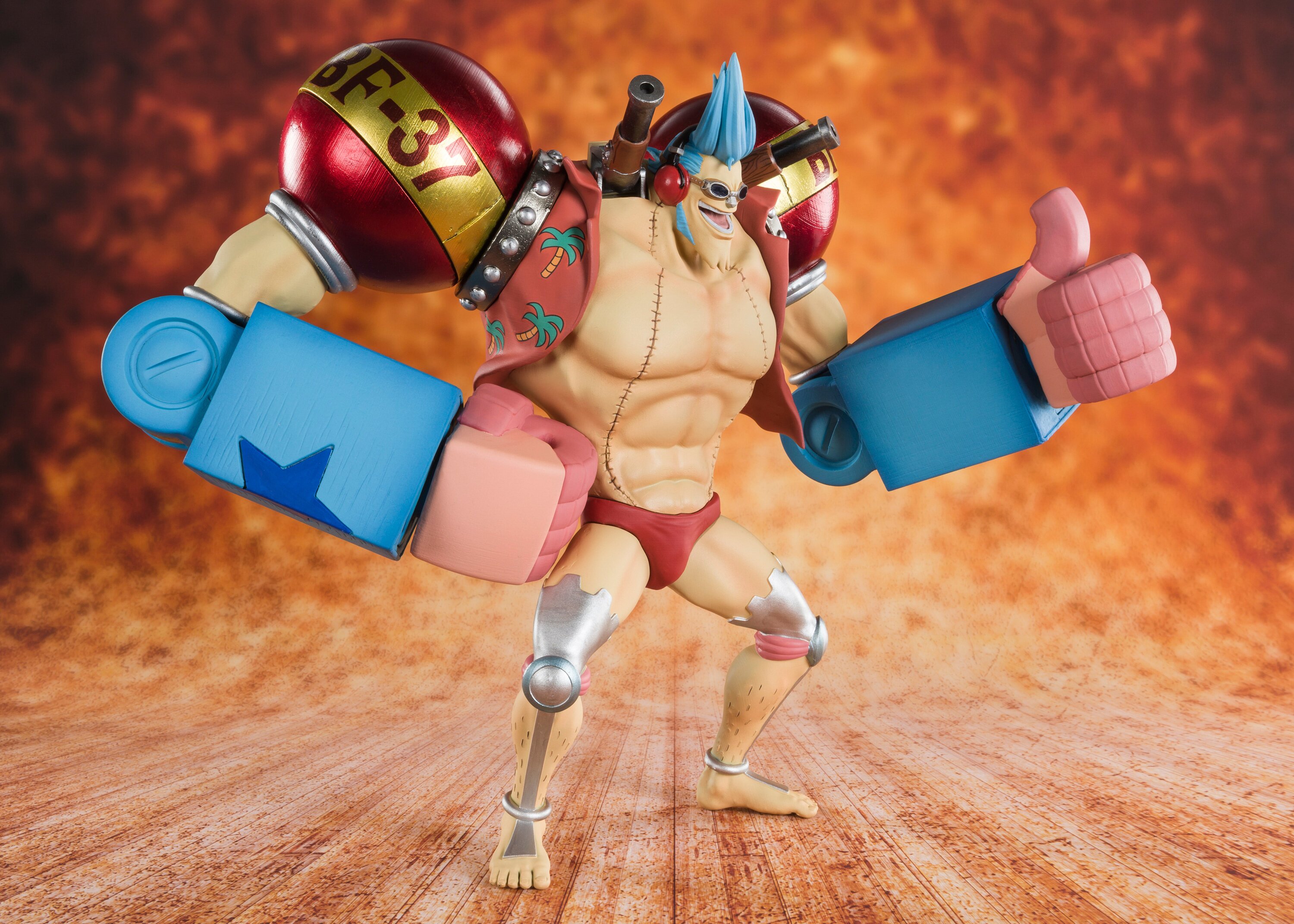 One Piece - Kokoro - One Piece Figure Collection Franky Appearance (FC5)  (Bandai)