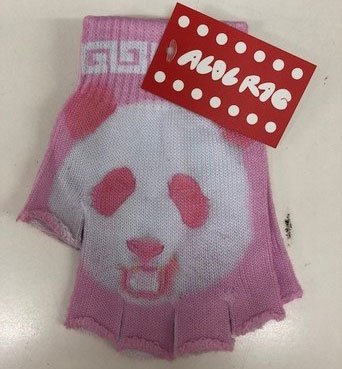 ACDC RAG Pink Panda Fingerless Gloves: ACDC RAG - Tokyo Otaku Mode (TOM)