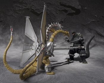 sh monsterarts mecha king ghidorah
