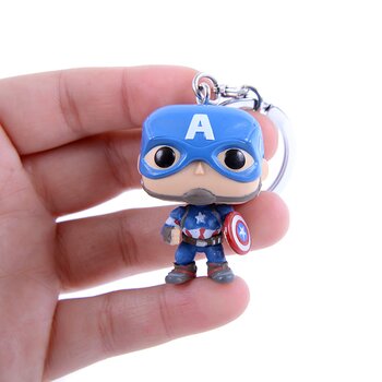 captain america keychain pop