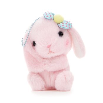 Pote Usa Loppy Colorful Rabbit Plush Collection (Ball Chain): Amuse ...