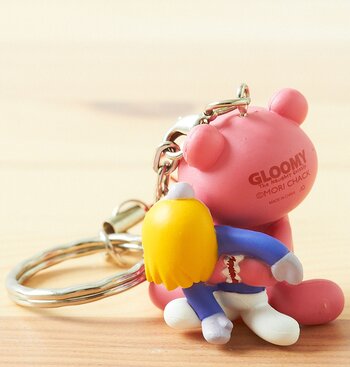 gloomy bear keychain