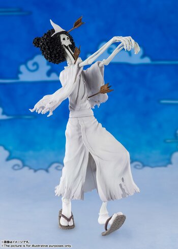 Anime Heroes One Piece Soul King Brook Figure From Bandai America