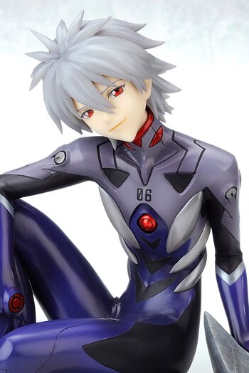 Kaworu from Neon Gensis Evangelion