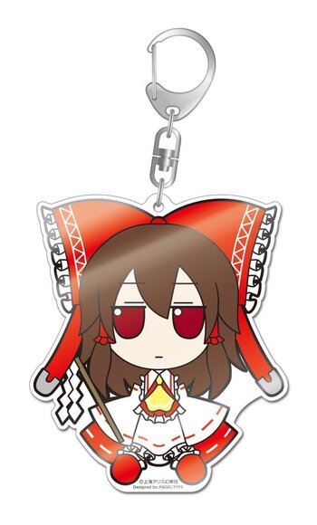 Touhou Big Acrylic Keychain: Reimu Kourindou Ver. - otakumode.com