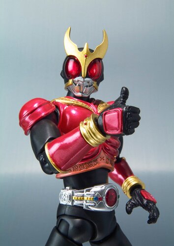 kamen rider kuuga hero's brave statue mighty form figure