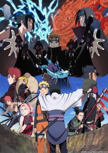 Naruto Vs Sasuke Shippuden Final Battle Anime Poster