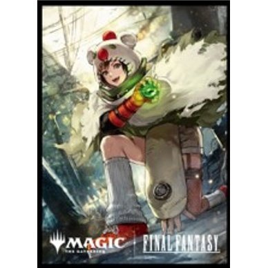 chocobo card sleeves Magic: The Gathering Final Fantasy Players Card Sleeve MFS-55 Woodblock Print Borderless Edition Summon: Fat Chocobo