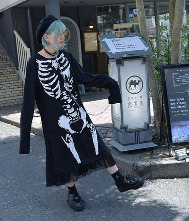 ACDC RAG Skeleton Long T-Shirt - Tokyo Otaku Mode (TOM)