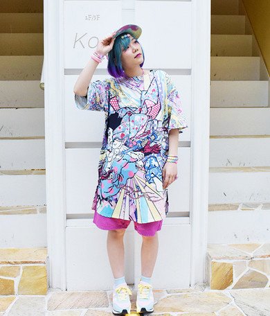 japanese t shirt dress ACDC RAG Samurai T-Shirt Dress