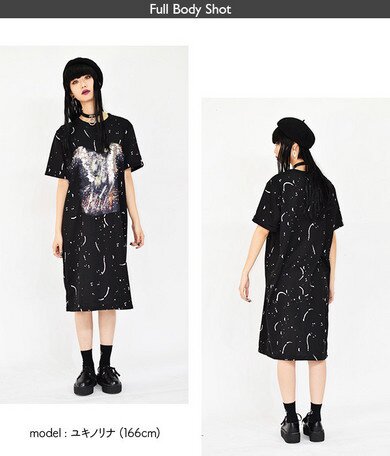 ACDC RAG Pegasus T-Shirt Dress: ACDC RAG - Tokyo Otaku Mode (TOM)