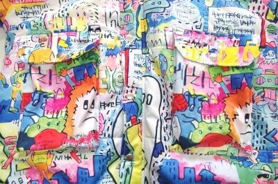 galaxxxy 8words Wall Paint Blouson Jacket