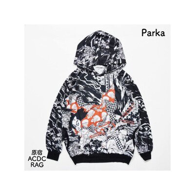 ACDC RAG Punk Samurai Hoodie - Tokyo Otaku Mode (TOM)