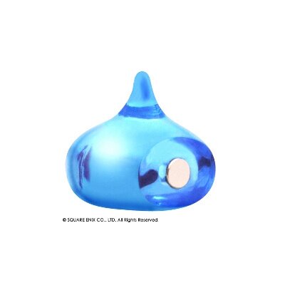 Trader Games - AIMANT (MAGNET) DRAGON QUEST - LIQUID METAL SLIME (SET OF 5) JAPAN NEW (SQUARE ENIX TOYS) on Decoration