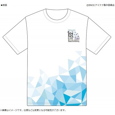 送料無料 通販 激安 IDOLiSH 7 1st Live Road to Infinity Concert Logo T-Shirt Tシャツ(半袖+袖なし)