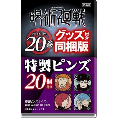 Jujutsu Kaisen Vol. 20 [Special Edition w/ 20 pins] - Tokyo Otaku