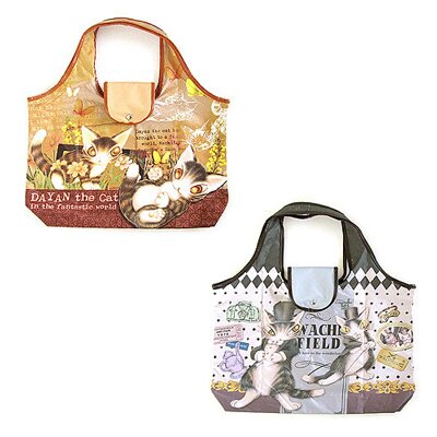 Wachifield Dayan the Cat Art Eco Bag: Wachifield - Tokyo Otaku Mode (TOM)