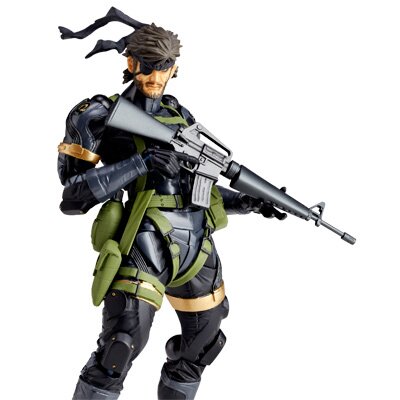 REVO-TECH 131 SNAKE スネーク リボルテック MGSPW Solid Snake - Paper Craft - Metal Gear (リボルテックヤマグチ