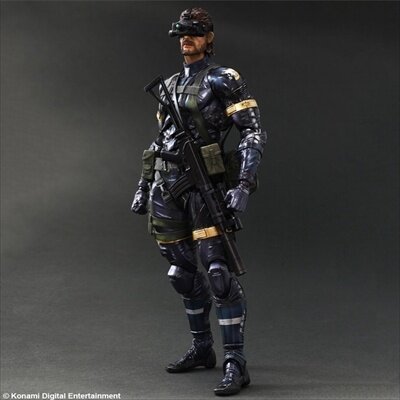 L GEAR SOLID PLAY ARTS KAI スネーク Amazon.com: Square Enix Metal Gear Solid Solid Snake Play