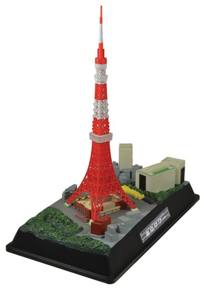 東京タワー　模型 1/2000 Scale Tokyo Tower: Miyazawa Mokei - Tokyo Otaku Mode (TOM)