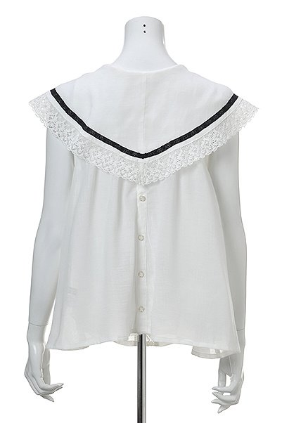 OLIVE des OLIVE Double Sailor Motif Blouse: OLIVE des OLIVE