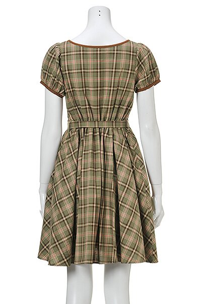 OLIVE des OLIVE Embroidered Plaid Dress: OLIVE des OLIVE - Tokyo Otaku ...