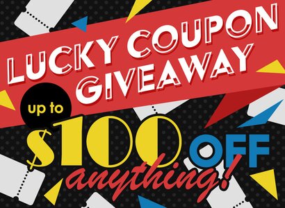 Lucky Coupon Giveaway 2020