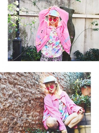 ACDC RAG Nameneko Candy Pattern T-Shirt: ACDC RAG - Tokyo Otaku Mode (TOM)