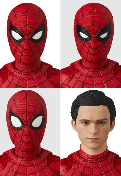 開封品 MAFEX SPIDER-MAN NEW RED ＆ BLUE SUIT Mafex Spider-Man: No Way Home Spider-Man: New Red & Blue Suit