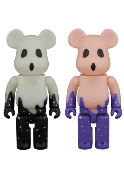 BE@RBRICK 400% Halloween 2015 (Black and Silver)