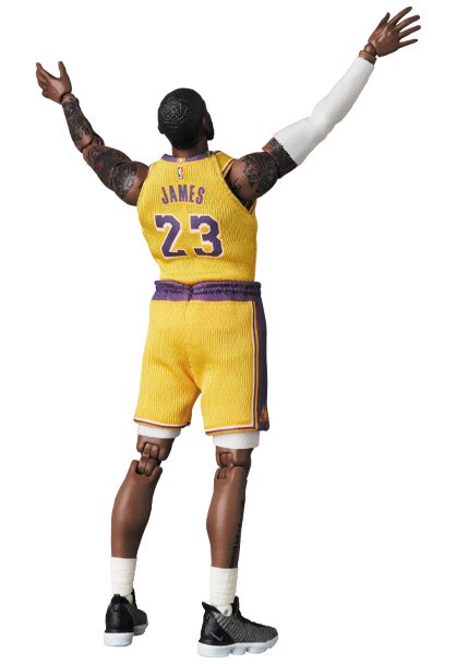 MAFEX LeBron James（Los Angeles Lakers Medicom MAFEX NBA Los Angeles Lakers LeBron James Figure | eBay