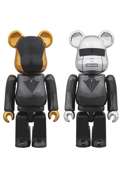 BE@RBRICK 100% Daft Punk 2 Pack (Random Access Memories Ver.)