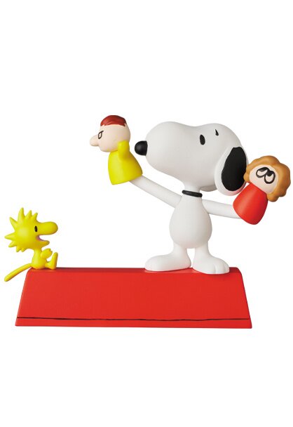 Ultra Detail Figure Peanuts Series 11: Puppet Snoopy & Woodstock