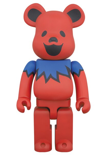 BE@RBRICK Grateful Dead Dancing Bear 400%