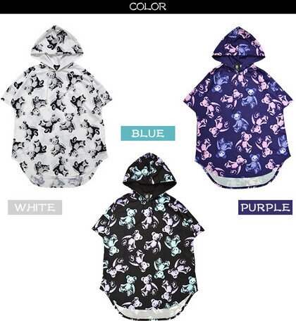 ACDC RAG Teddy Bear Short Sleeve Hoodie - Tokyo Otaku Mode (TOM)