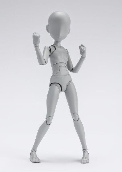 Bandai S.H.Figuarts Body-Chan Ken Sugimori Edition: Gray Color Ver. Dx Set, Figures & Dolls Action Figures