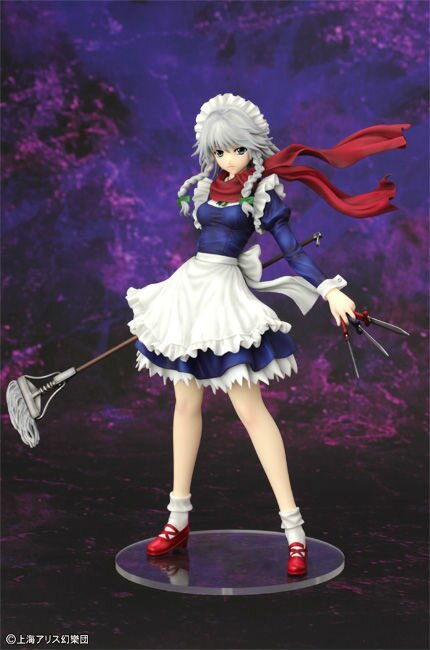 クラフト・布製品 sakuya Touhou Sakuya Izayoi “Perfect and Elegant Servant” Figure