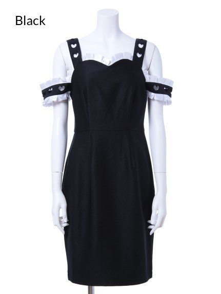black western cocktail dress Heart Cut Out Romper  isabellapparel