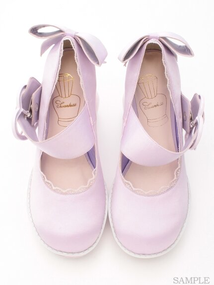 Swankiss Rabbit Heel Shoes
