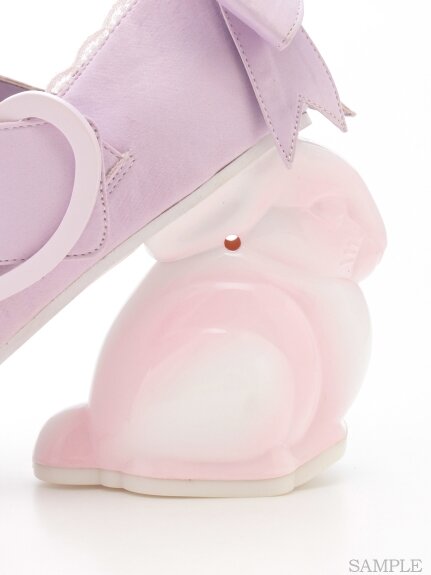 Swankiss Rabbit Heel Shoes