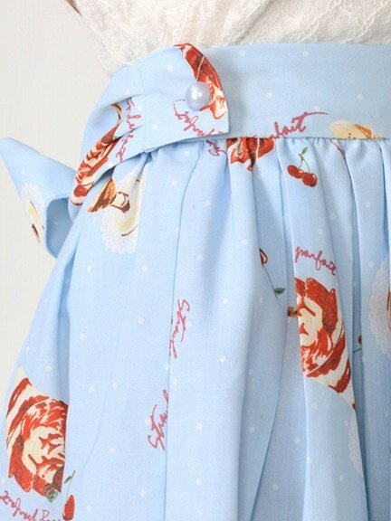 Ank Rouge Sweet Parfait Ribbon Skirt - Tokyo Otaku Mode (TOM)