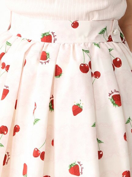 Ank Rouge LacyCherryBerry Ribbon Skirt: Ank Rouge - Tokyo