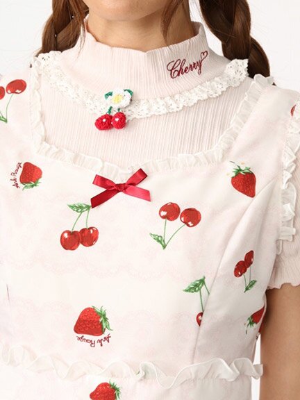 Ank Rouge LacyCherryBerry Jumper Skirt - Tokyo Otaku Mode (TOM)