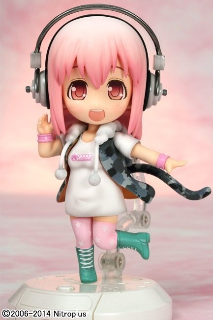 「本日処分出品」SUPER SONICO ヘッドフォンフィギュア Nanorich Super Sonico Figure: Griffon Enterprises - Tokyo