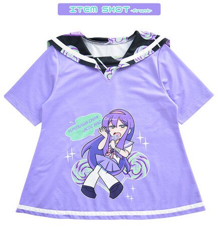 ACDC RAG Menhera-chan Short Sleeve Sailor T-Shirt